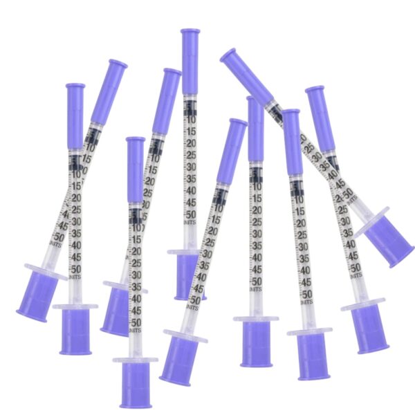 FMS Fine Micro Syringes 10 pcs x 0.5 ml 32G 8mm